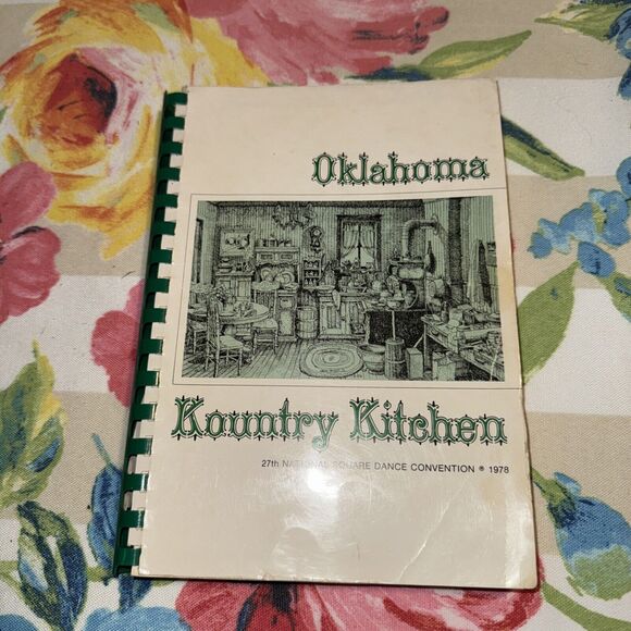 Oklahoma Kountry Kitchen Regional Cookbook 27th National Square Dance Convention - Picture 1 of 8